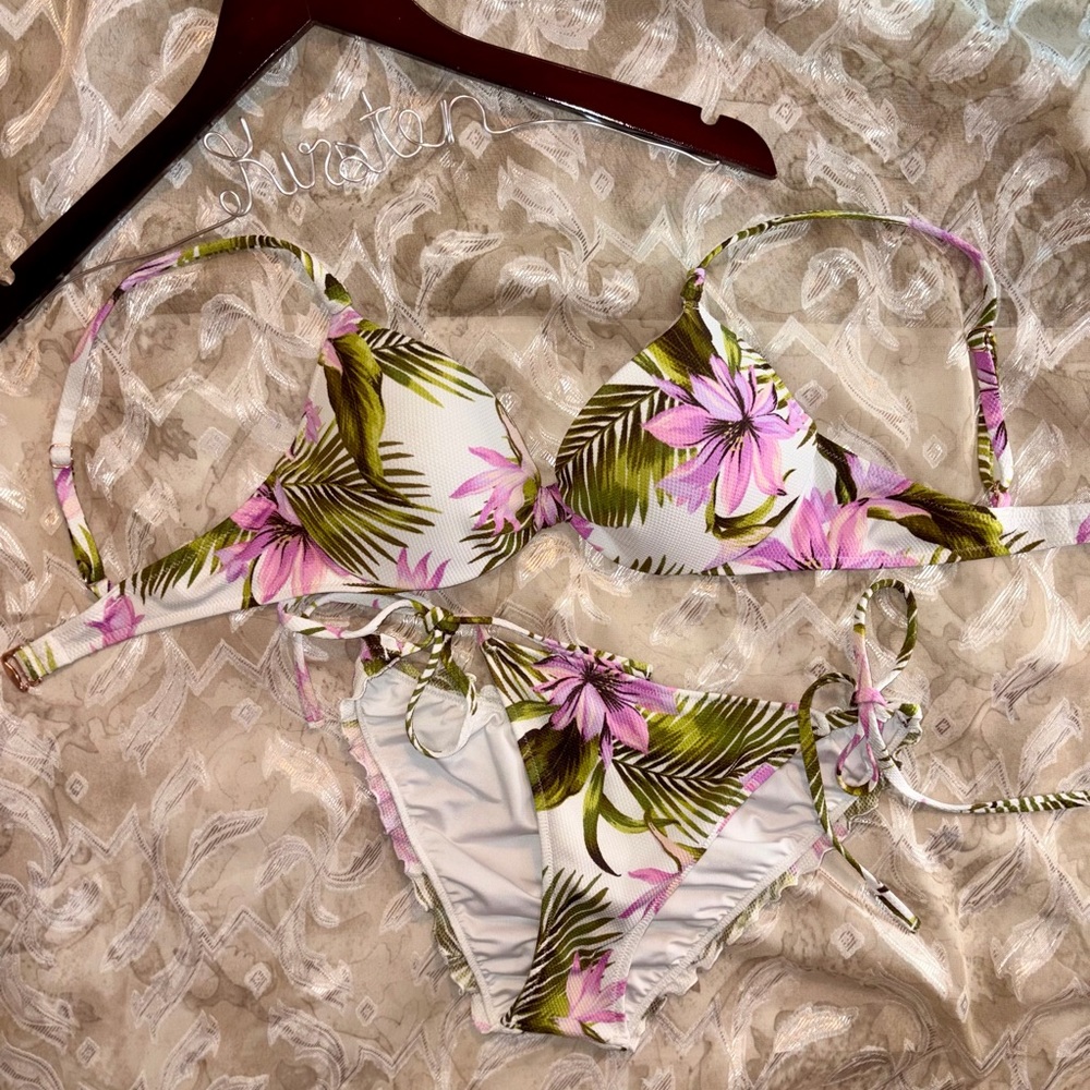 Shade & Shore • Tropical Floral Bikini Set